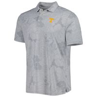 Men's Tommy Bahama Gray Tennessee Volunteers Miramar Blooms Polo