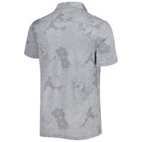 Men's Tommy Bahama Gray Tennessee Volunteers Miramar Blooms Polo