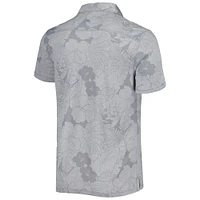 Men's Tommy Bahama Gray Tennessee Volunteers Miramar Blooms Polo