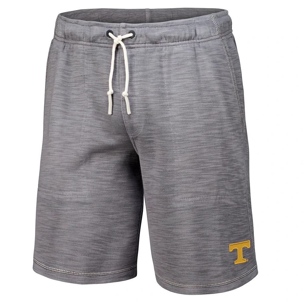 Men's Tommy Bahama Gray Tennessee Volunteers Tobago Bay Tri-Blend Shorts