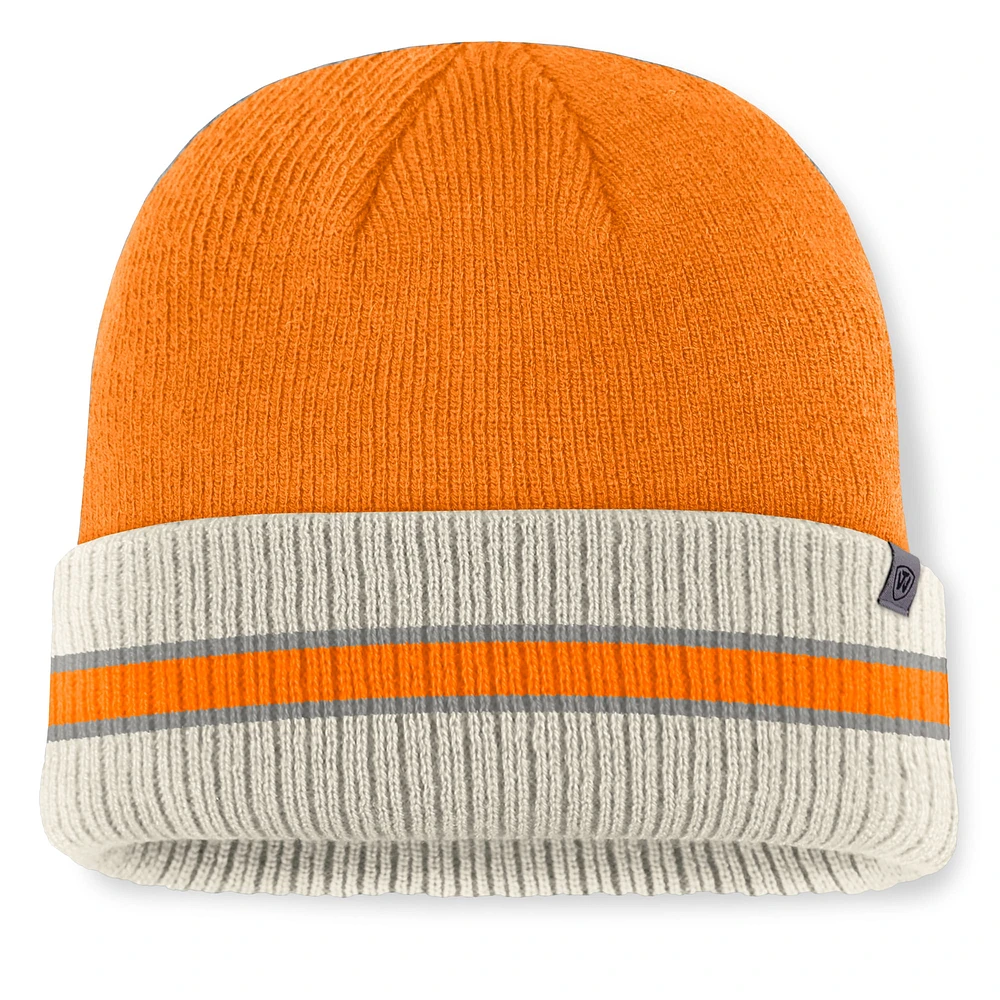 Men's Top of the World  Tennessee Orange Tennessee Volunteers Silas Cuffed Knit Hat