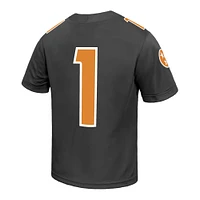 Maillot de football réplique alternatif intouchable Nike #1 Anthracite Tennessee Volunteers pour enfants d'âge préscolaire