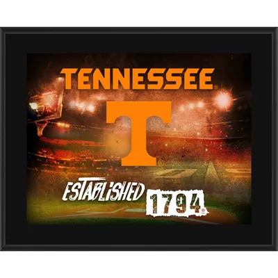 Tennessee Titans Fanatics Authentic Framed 10.5 x 13 Sublimated  Horizontal Team Logo Plaque