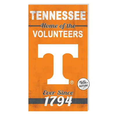 Tennessee Volunteers 11'' x 20'' Home Of The Sign