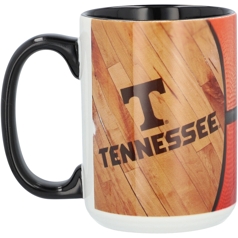 Volontaires du Tennessee 15 oz. Tasse de basket-ball