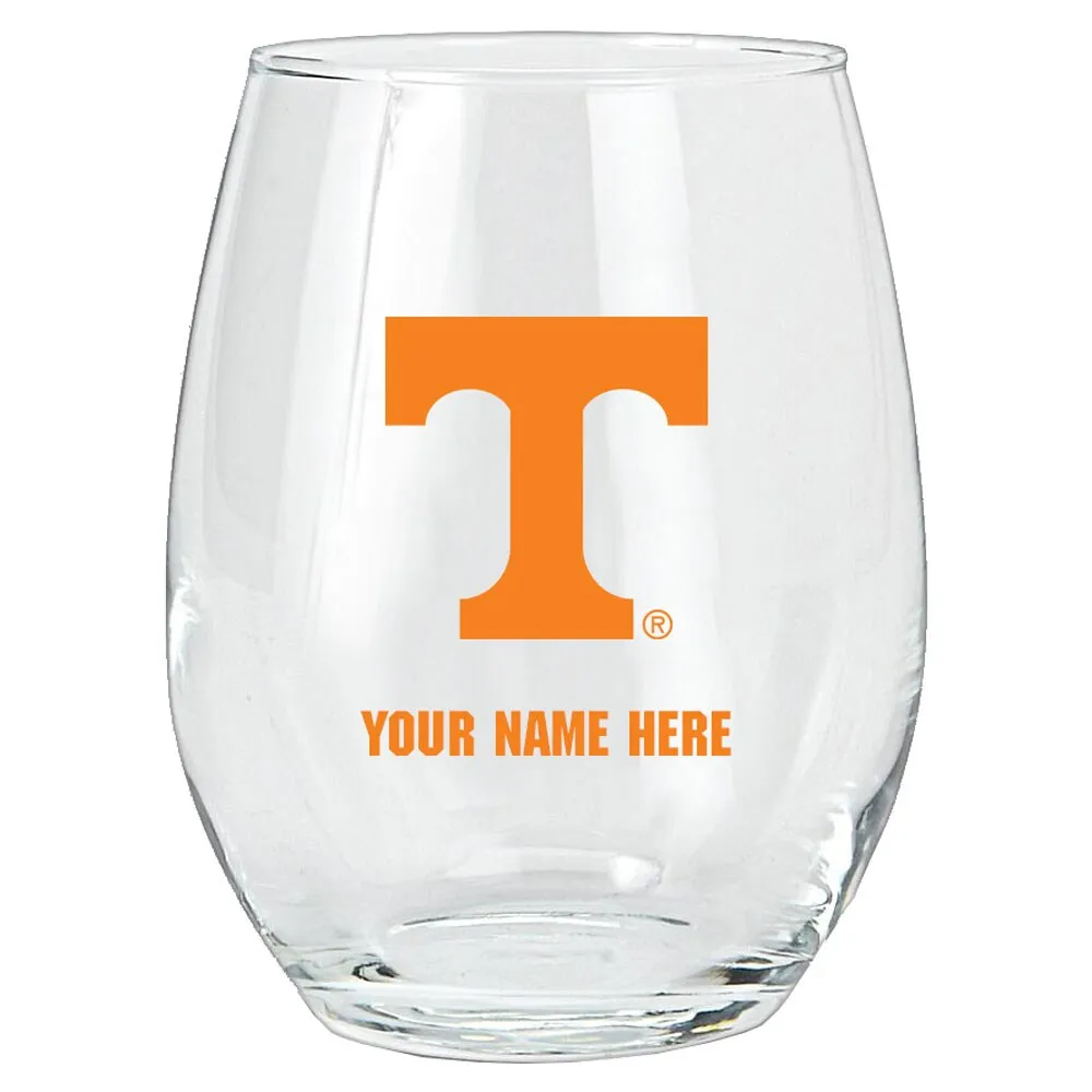 Tennessee Titans 15oz. Personalized Double Old Fashion Etched Glass