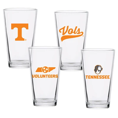 Tennessee Volunteers 16oz. Collector Pint Glass Four-Set