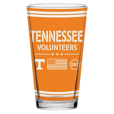 Tennessee Volunteers 16oz. OHT Military Appreciation Pint Glass