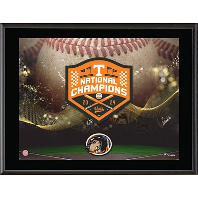 Tennessee Volunteers 2024 NCAA Men's Baseball College World Series Champions 10.5" x 13" Sublimated Plaque