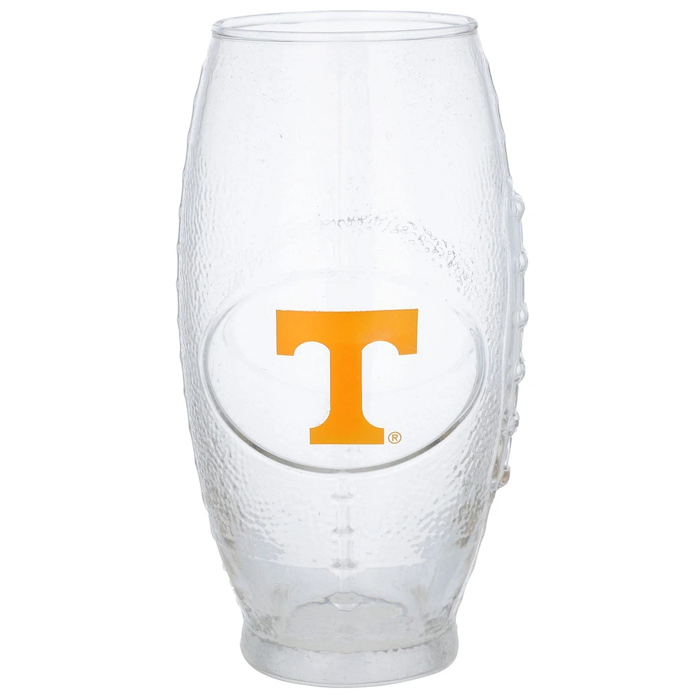 Volontaires du Tennessee 23oz. Verre de football