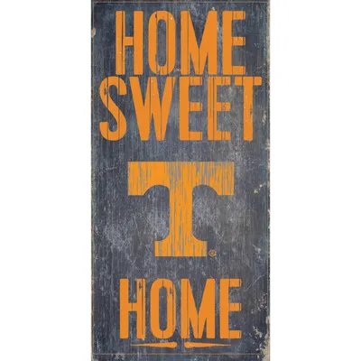 Tennessee Volunteers 6'' x 12'' Home Sweet Home Sign