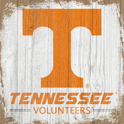 Tennessee Volunteers 6'' x 6'' Team Logo Block