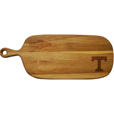 Tennessee Volunteers Personalized Acacia Paddle Serving Board