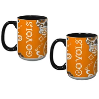 Tennessee Volunteers Two-Pack Dia De Los Muertos Mug Set