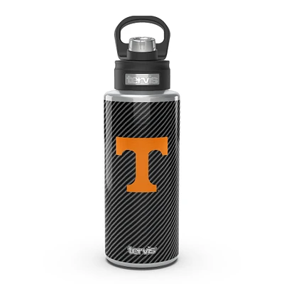 Tervis Tennessee Volontaires 32oz. Bouteille d'eau à large goulot en fibre de carbone