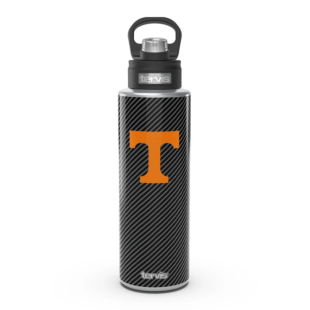 Tervis Tennessee Volontaires 40oz. Bouteille d'eau à large goulot en fibre de carbone