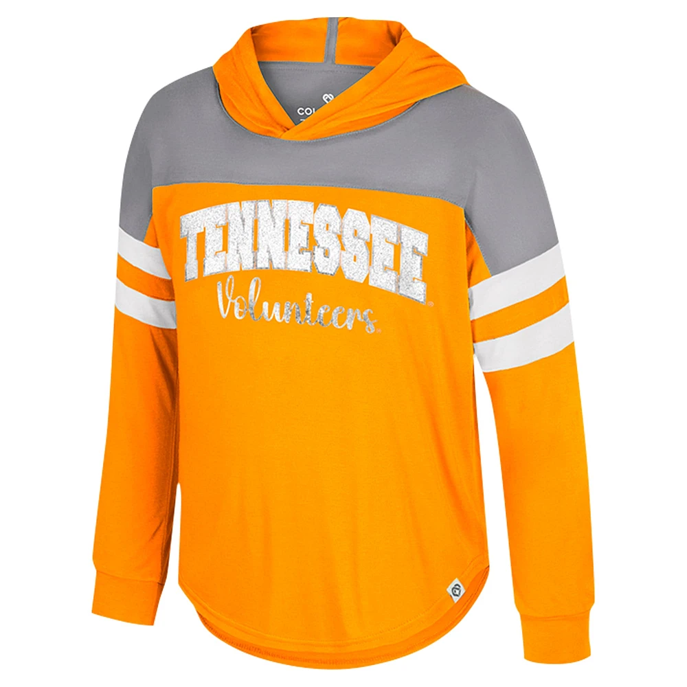 Toddler Colosseum Tennessee Orange Volunteers Reflection Hoodie Long Sleeve T-Shirt