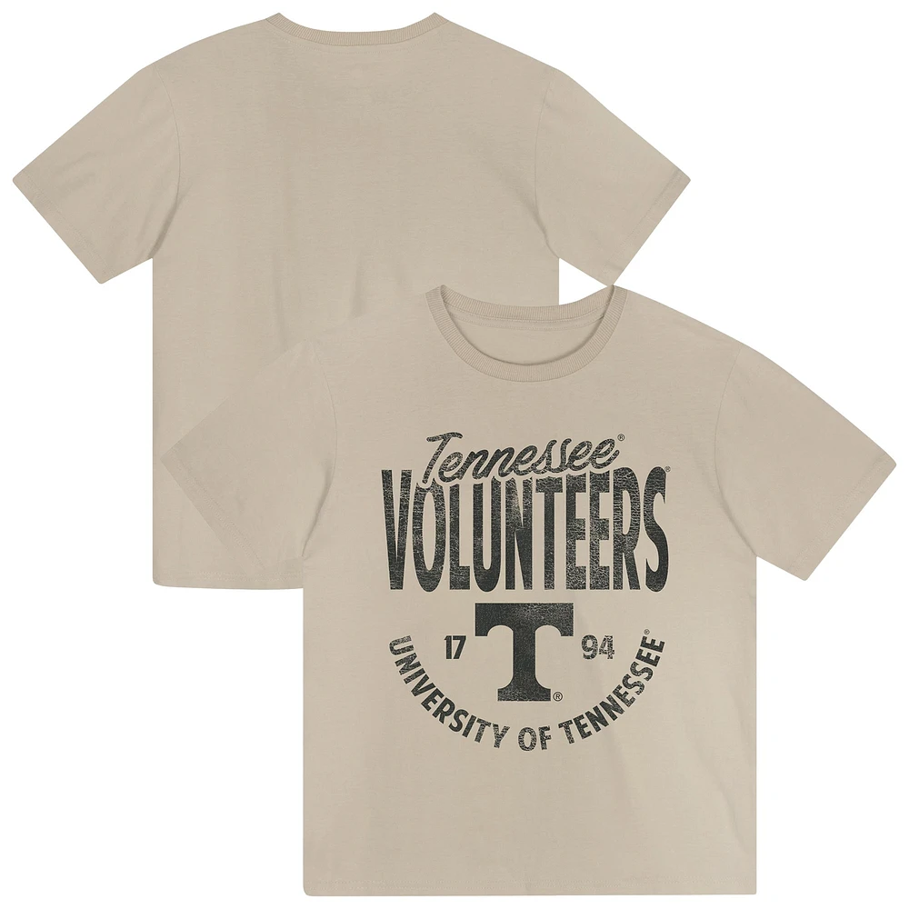 Toddler Tan Tennessee Volunteers News Flash T-Shirt