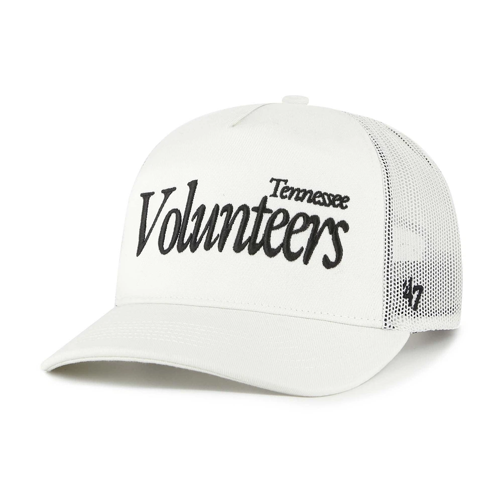 Casquette de camionneur ajustable unisexe '47 crème Tennessee Volunteers Foundation