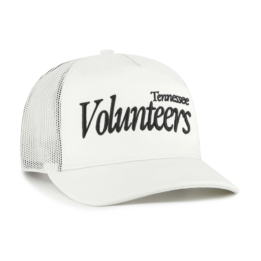 Casquette de camionneur ajustable unisexe '47 crème Tennessee Volunteers Foundation
