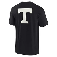 Unisex Fanatics Black Tennessee Volunteers Elements Super Soft Short Sleeve T-Shirt