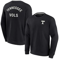 Sweat-shirt unisexe fanatiques noir Tennessee Volunteers super doux