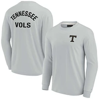 T-shirt unisexe Fanatics Grey Tennessee Volunteers Elements super doux à manches longues