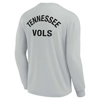 T-shirt unisexe Fanatics Grey Tennessee Volunteers Elements super doux à manches longues