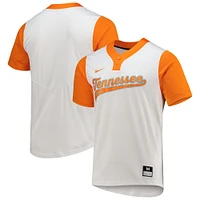 Maillot de softball unisexe Nike Tennessee Volunteers à deux boutons blanc