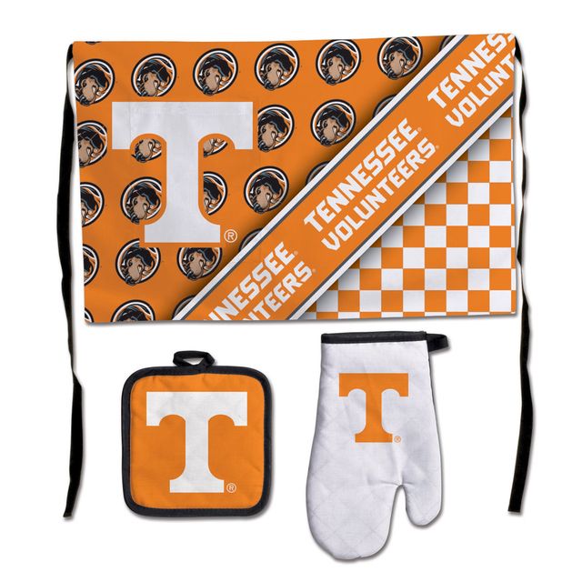 Ensemble de 3 barbecues WinCraft Tennessee Volunteers