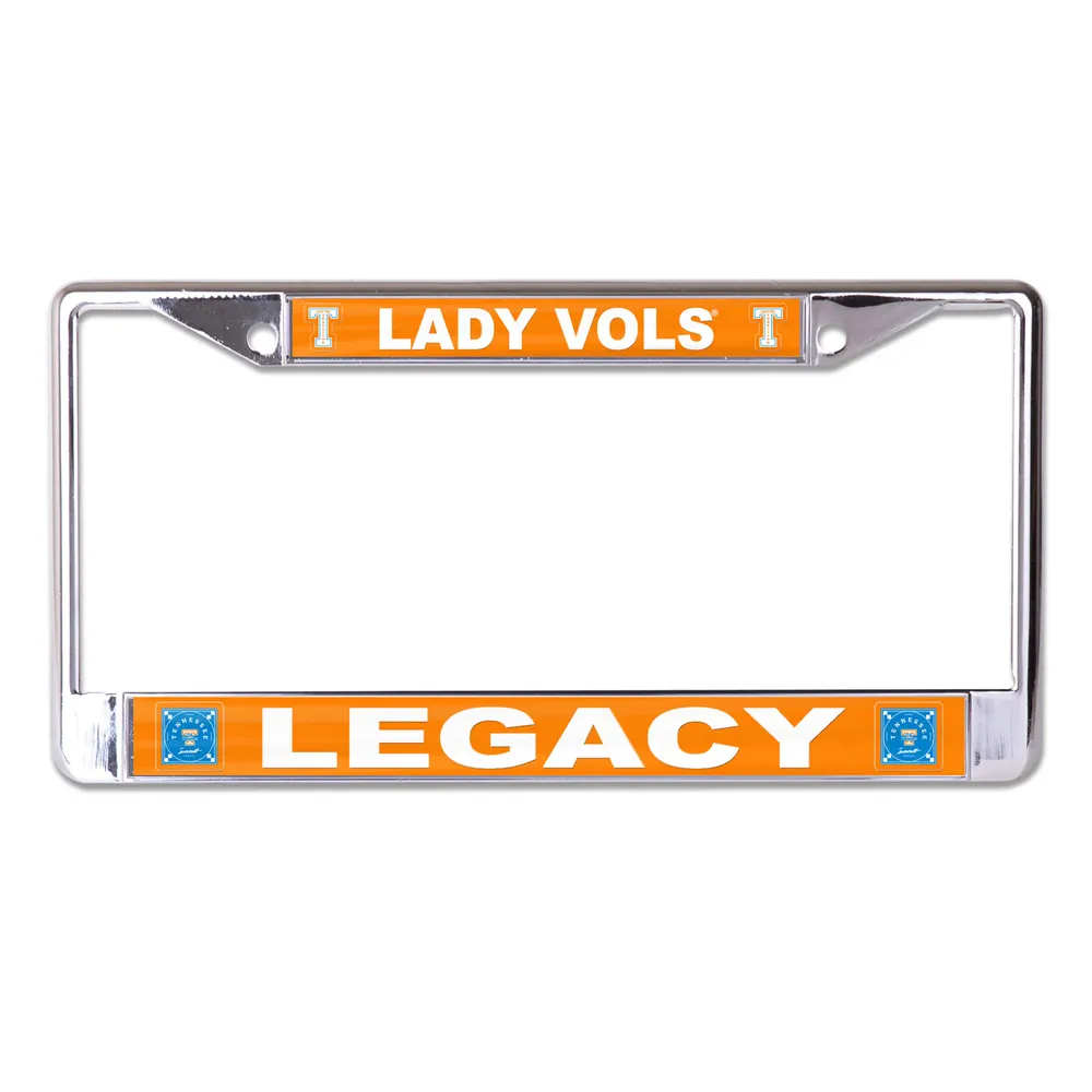 WinCraft Tennessee Volunteers Lady Vols Legacy License Plate Frame