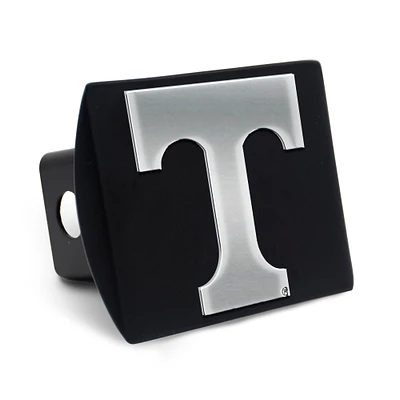 Housse d'attelage WinCraft Tennessee Volunteers Premium en métal chromé avec logo