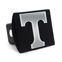 Housse d'attelage WinCraft Tennessee Volunteers Premium en métal chromé avec logo