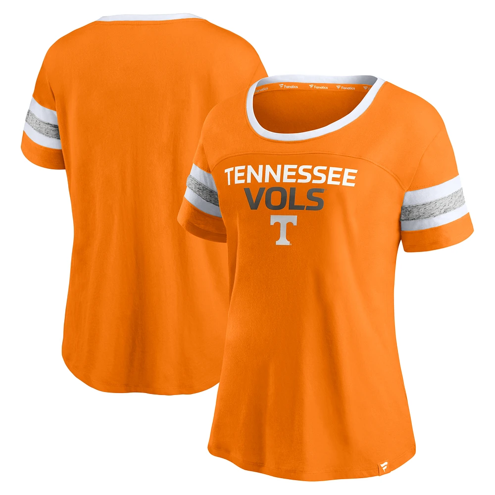 Women's Fanatics  Tennessee Orange Volunteers Block Party T-Shirt