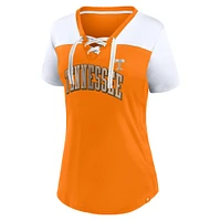 Women's Fanatics  Tennessee Orange Volunteers Fundamentals Campus Win Athena Top