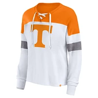 V110793 Tenn 02S8 EX 25 NCAA Fundamentals Biblend Chaussures à lacets manches longues TEELADL-S 00EL-02S8-UTN-0HK