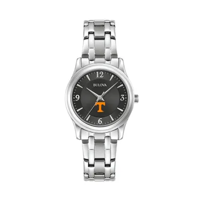 Tennessee Volunteers Bulova Women's Corporate Collection Stainless Steel Watch - Black