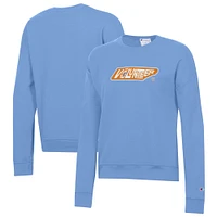 Women's Champion Light Blue Tennessee Lady Vols State Outline Pullover Sweatshirt