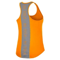 Women's Colosseum Tennessee Orange Volunteers 10 Days Racerback Scoop Neck Tank Top