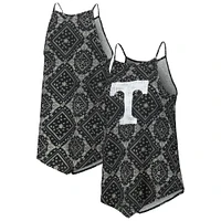 Women's Colosseum x Wrangler Black Tennessee Volunteers Bandana Tank Top