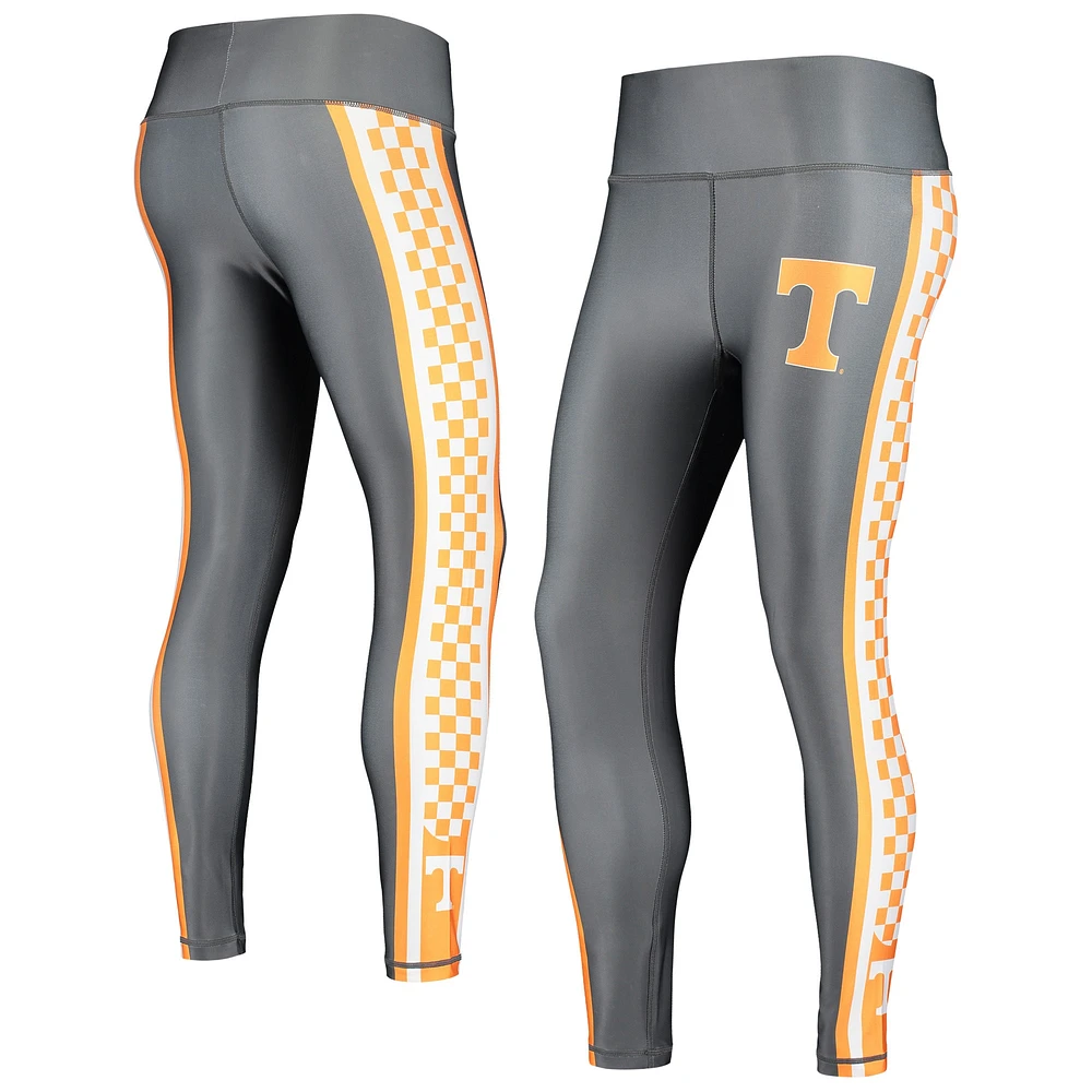 Concepts Sport Charcoal/Tennessee Orange Tennessee Volunteers Dormer Knit Legging pour femme