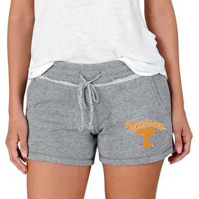 Tennessee Volunteers Concepts Sport Women's Mainstream Terry Shorts - Gray