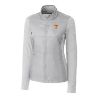 Tennessee Volunteers Cutter & Buck Women's Stealth Full-Zip Jacket - Gray