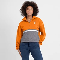 Women's Fanatics Tennessee Orange Volunteers Fleece Half-Zip Jacket