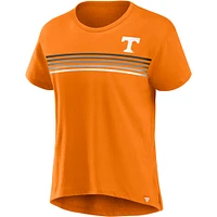 Women's Fanatics Tennessee Orange Volunteers Tie Breaker T-Shirt