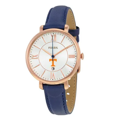 Tennessee Volunteers Fossil Women's Jacqueline Leather Watch