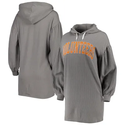 Tennessee Volunteers Gameday Couture Women's Game Winner Vintage Wash Tri-Blend Dress - Gray