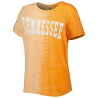 Women's Gameday Couture Tennessee Orange Volunteers Find Your Groove Split-Dye T-Shirt