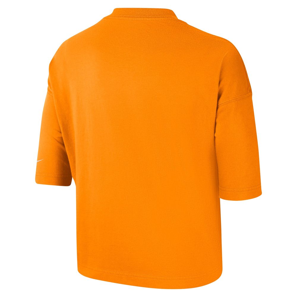 Women's Nike Tennessee Orange Volunteers Crop Performance T-Shirt