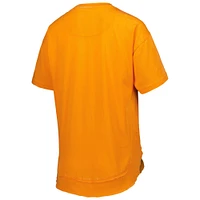 Women's Pressbox Tennessee Orange Volunteers Arch Poncho T-Shirt